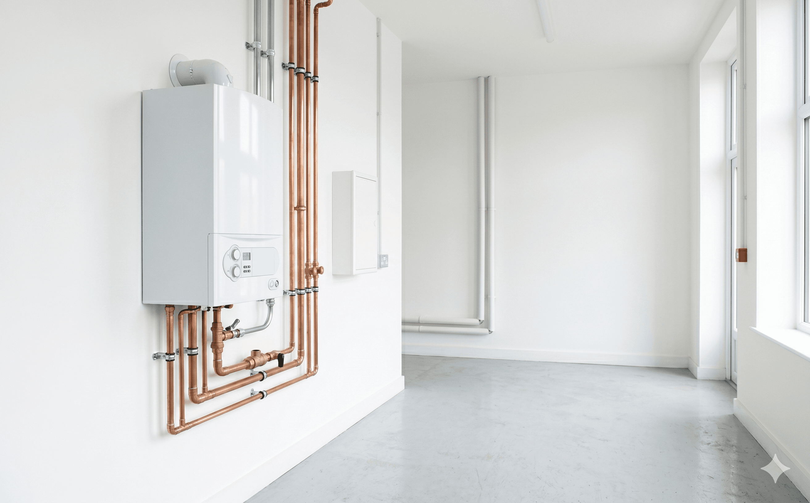 Kocioł gazowy zamontowany przez DAR-GAZ — instalacja kondensacyjna w domu jednorodzinnym